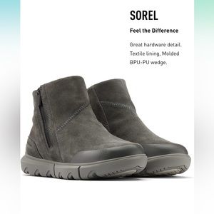 Sorel Explorer II Waterproof Zip Boots - Women's Size 7